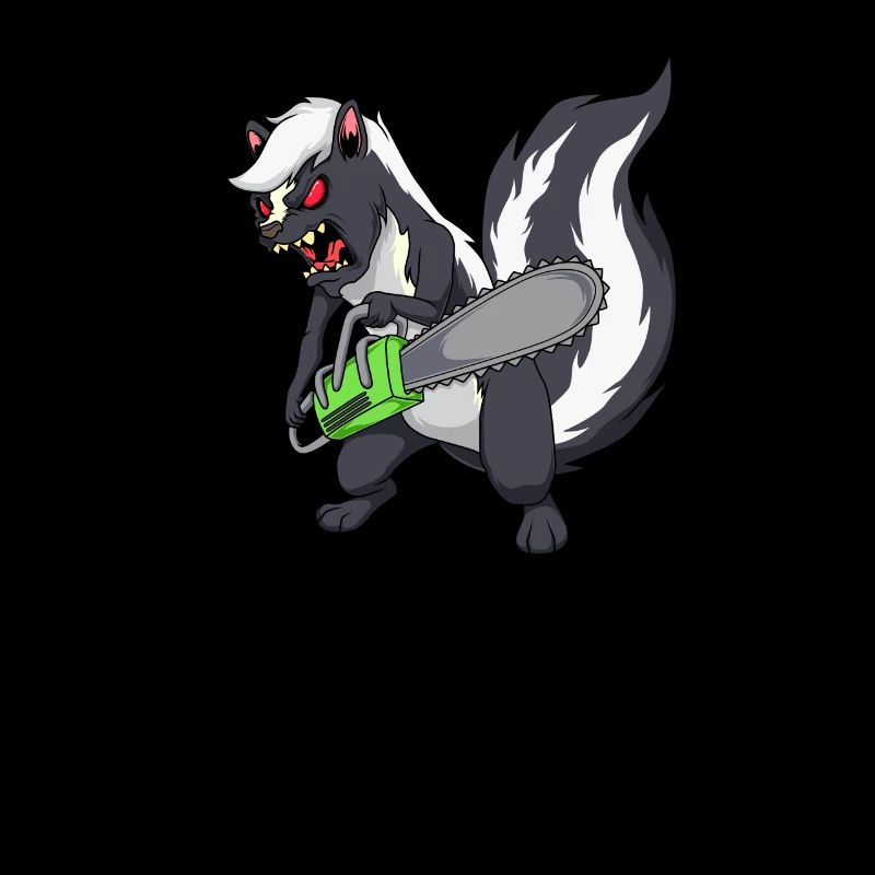 Monster Animals - Chainsaw Skunk