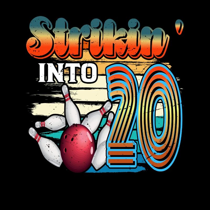 Célébration du Bowling Strikin' Into 20 Pour le 20e anniversaire du Bowling Bowler