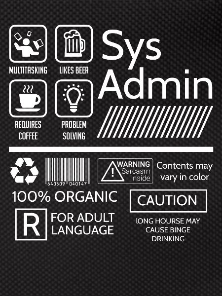 Administrateur système, Administrateur système