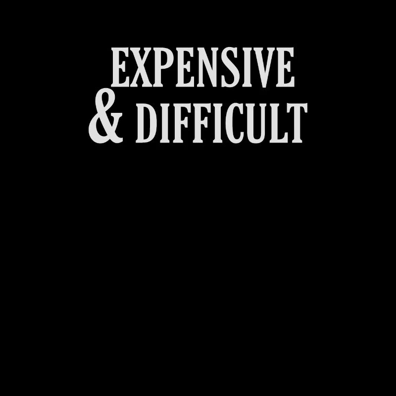 Coûteux Et Difficile