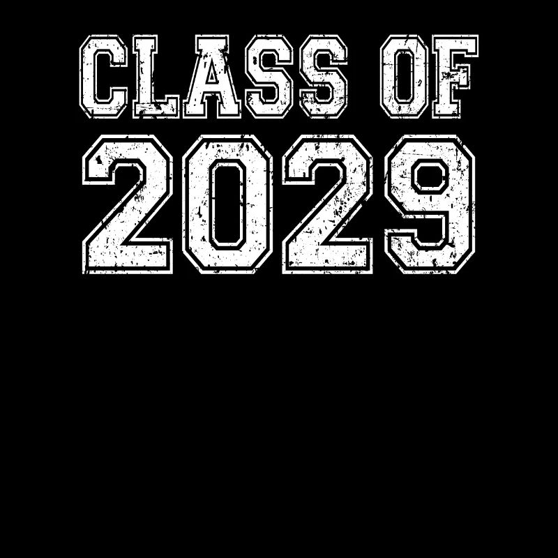 Classe de 2029 Graduation Millésime