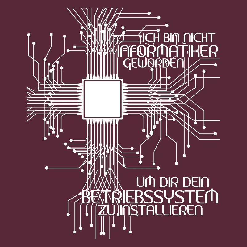 Informatik Vintage Admin Informatiker