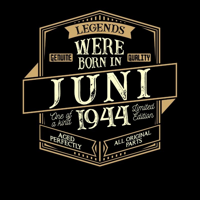 Juni 1944 Geburtstag Mann