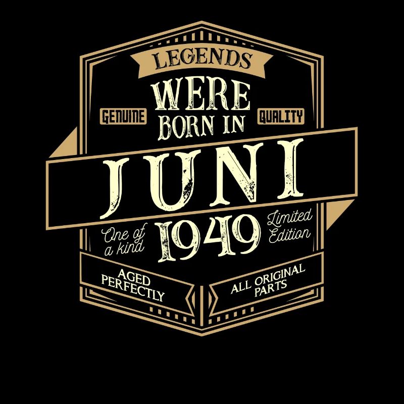 Juni 1949 Geburtstag Mann