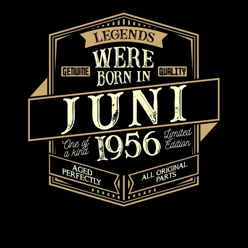 Juni 1956 Geburtstag Mann