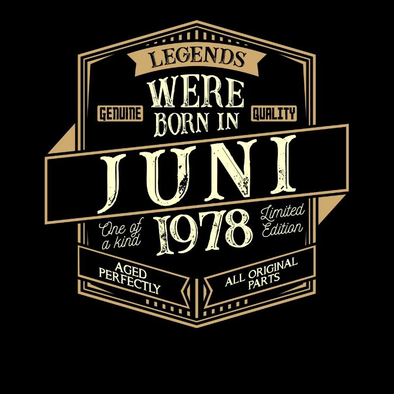 Juni 1978 Geburtstag Mann
