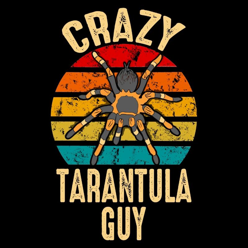 Drôle Crazy Tarantula Guy Pet Spider Propriétaire
