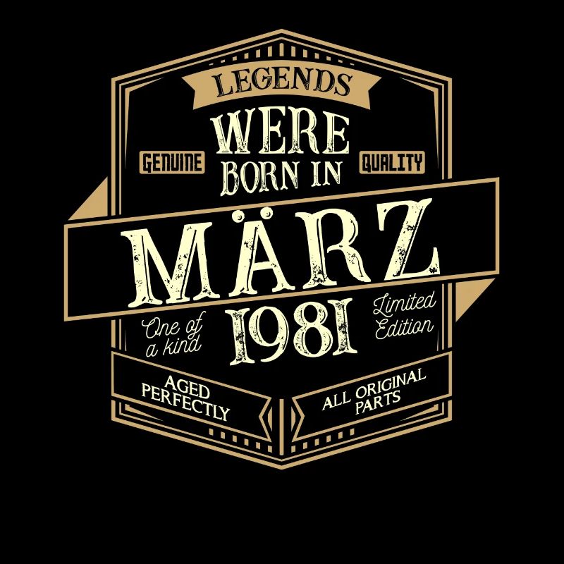 March 1981 Birthday Man