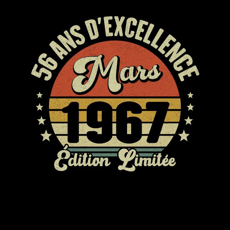 56 Ans D'excellence Mars 1967 Édition Limitée