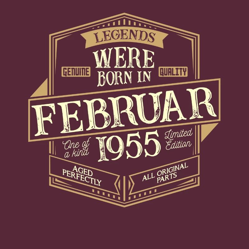 Februar 1955 Geburtstag Mann
