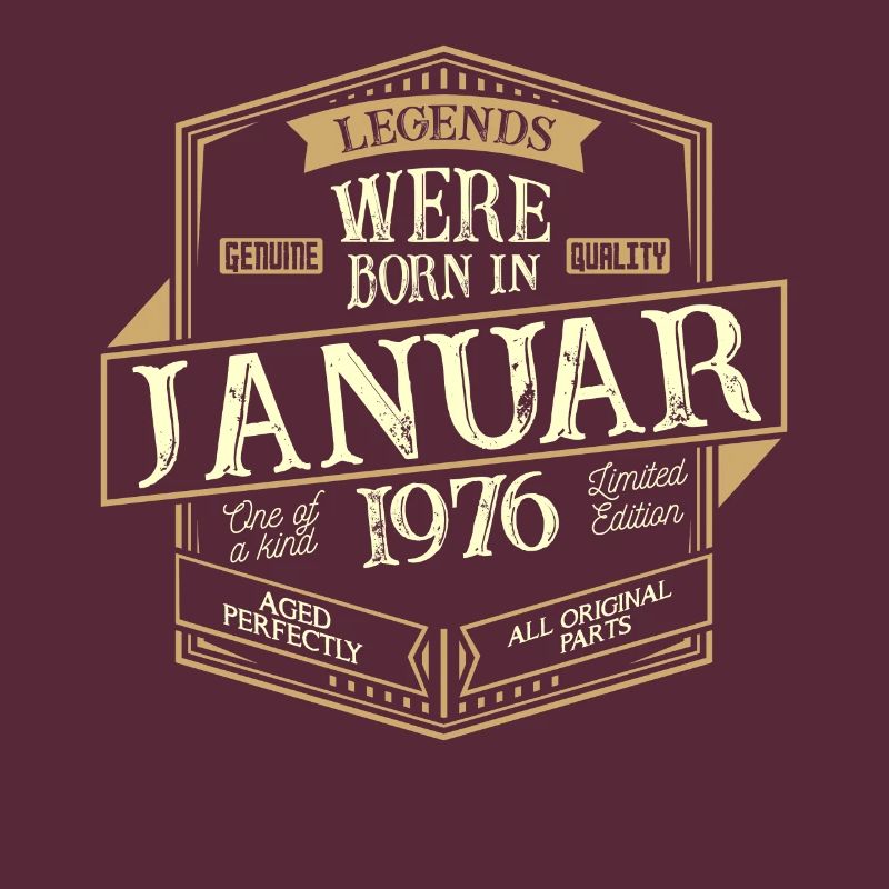 Januar 1976 Geburtstag Mann