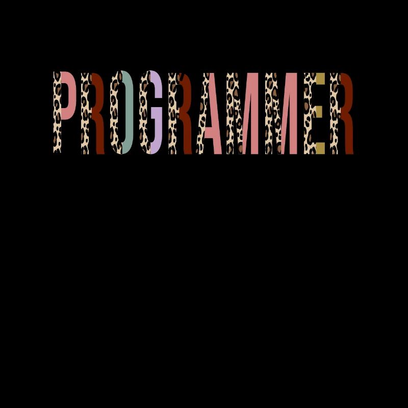 Computerprogrammierer Leopard Print lustig