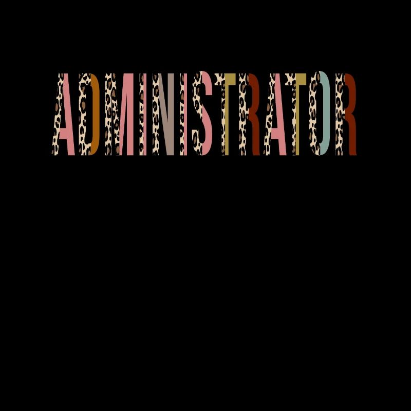 Administrateur de base de données Leopard Print Funny