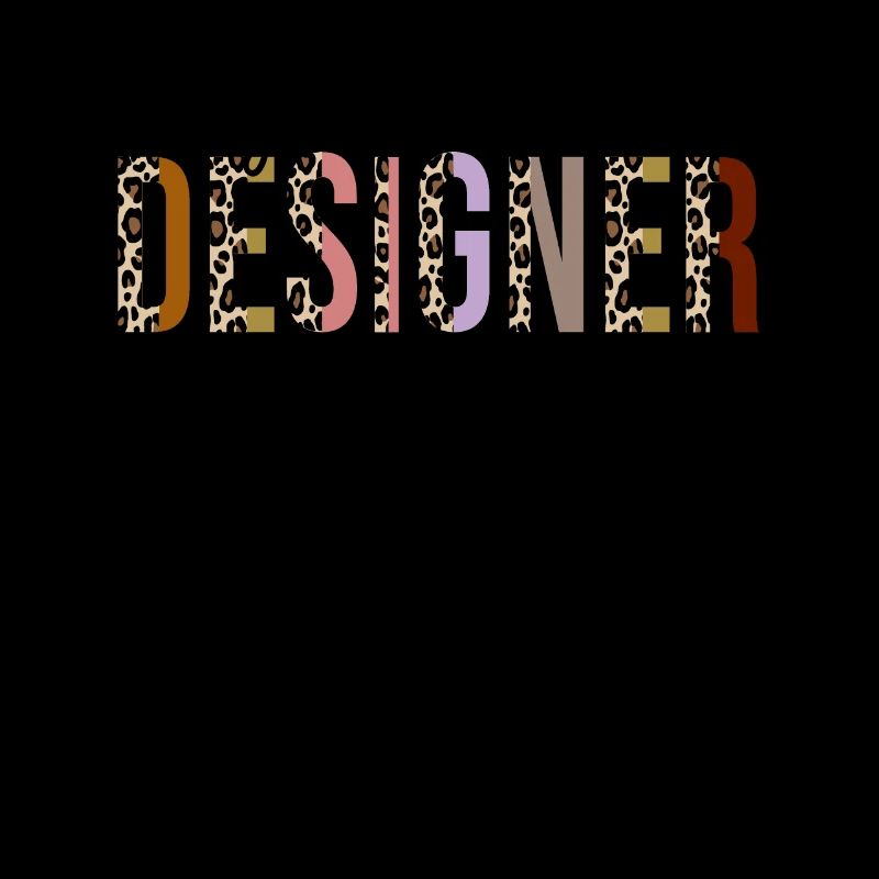 Graphiste Leopard Print Drôle