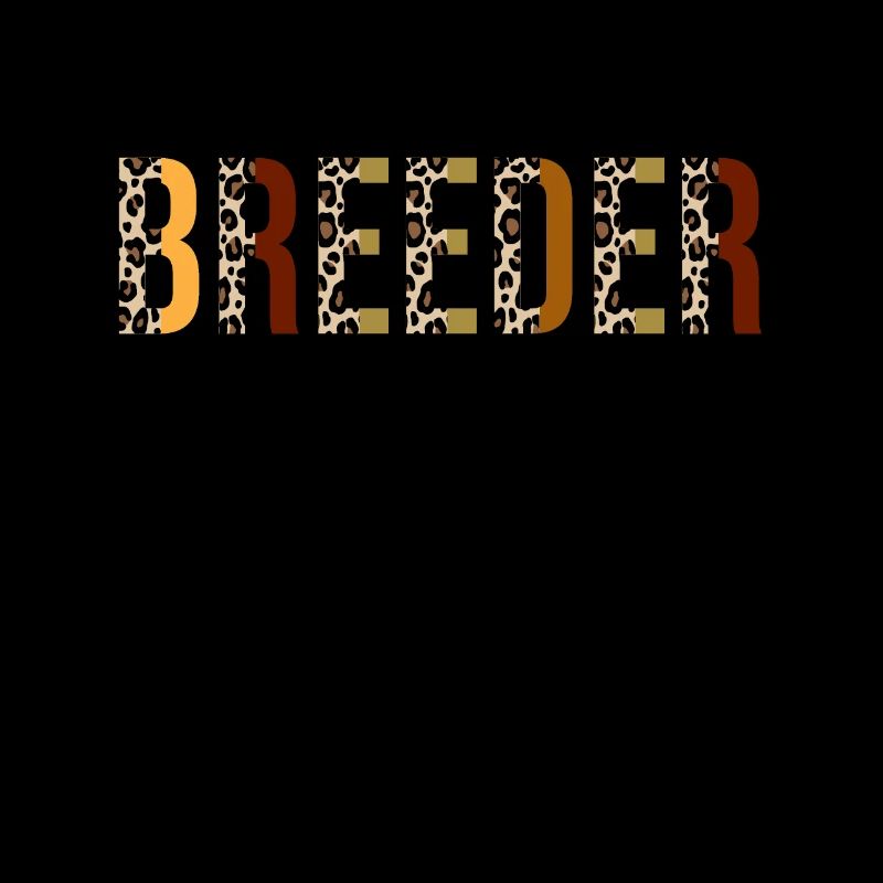 Pferd Züchter Leopard Print Lustig
