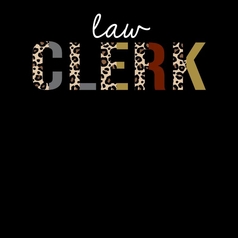 Cadeau drôle d'impression de léopard de commis de loi