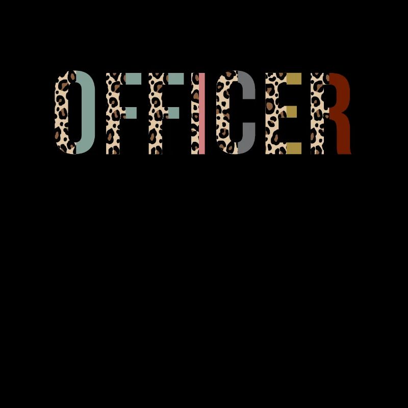 Parole Officer Leopard Print Funny
