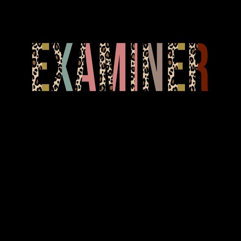 Tax Examiner Leopard Print Funny
