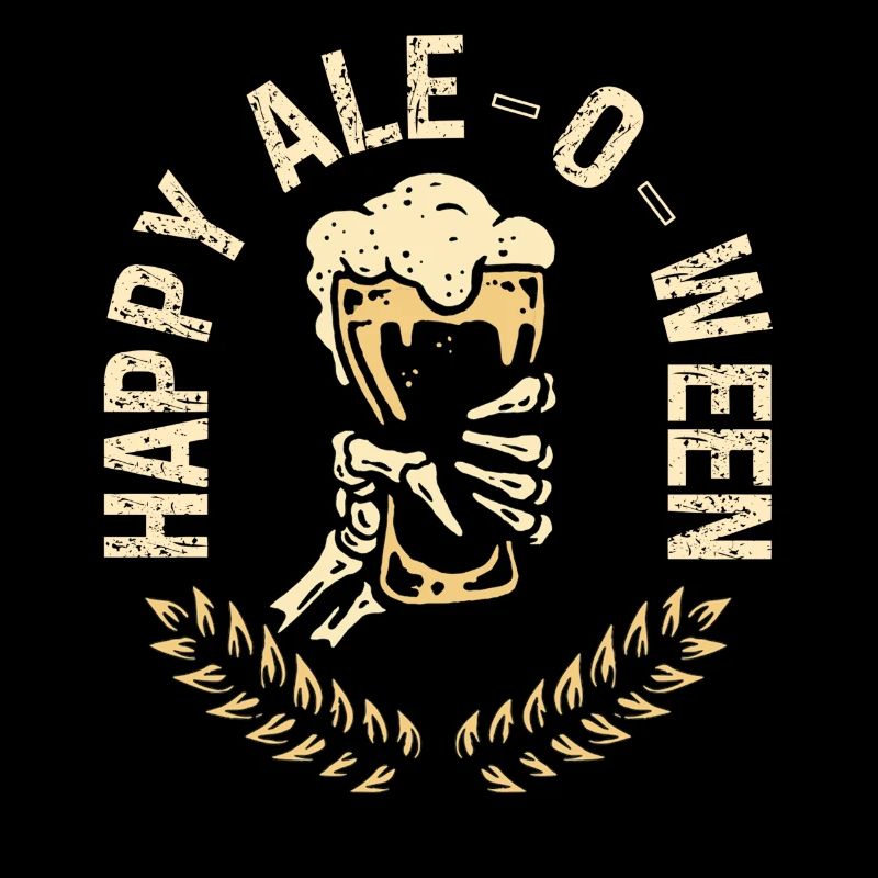 Fröhliches Ale-o-ween Gruseliges Alkoholisches