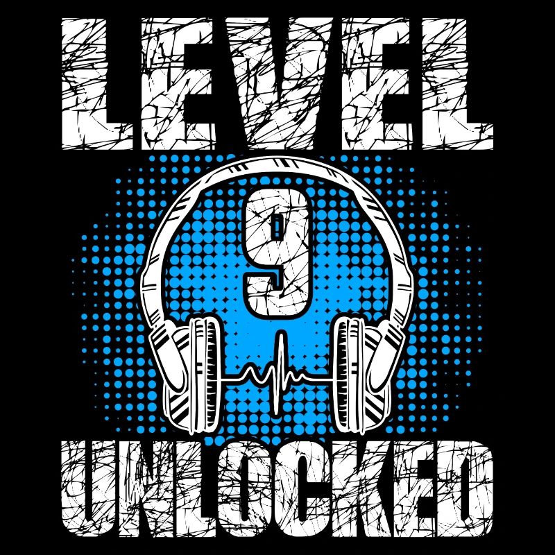 Level 9 Unlocked Birthday Gift 9 Years 9.