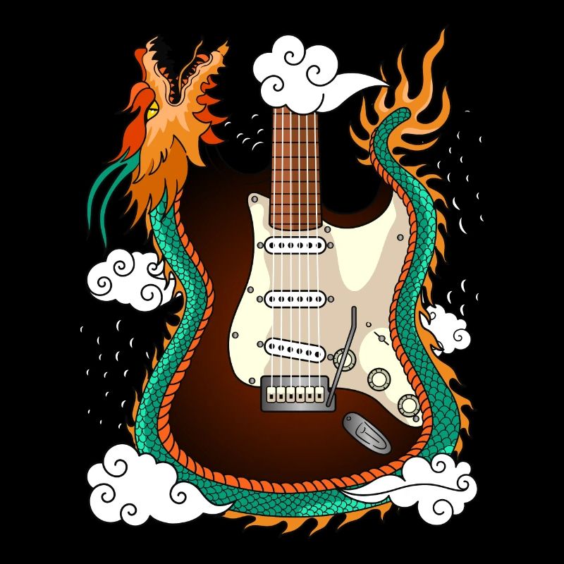 Dragon Rock E-Gitarre