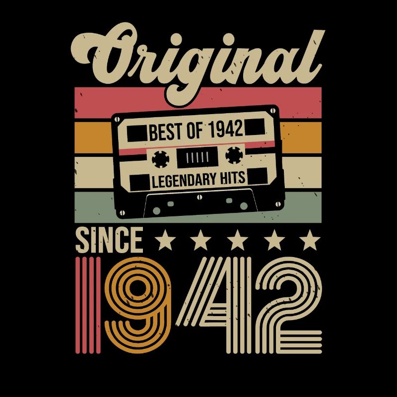 Vintage Geburtstag Original Geschenkidee 1942