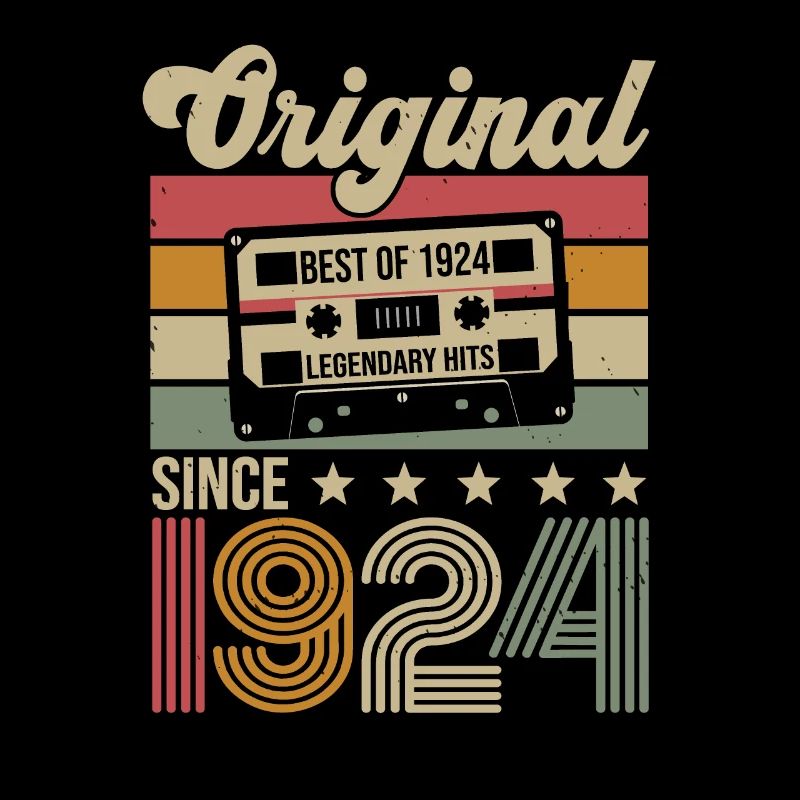 Vintage Geburtstag Original Geschenkidee 1924