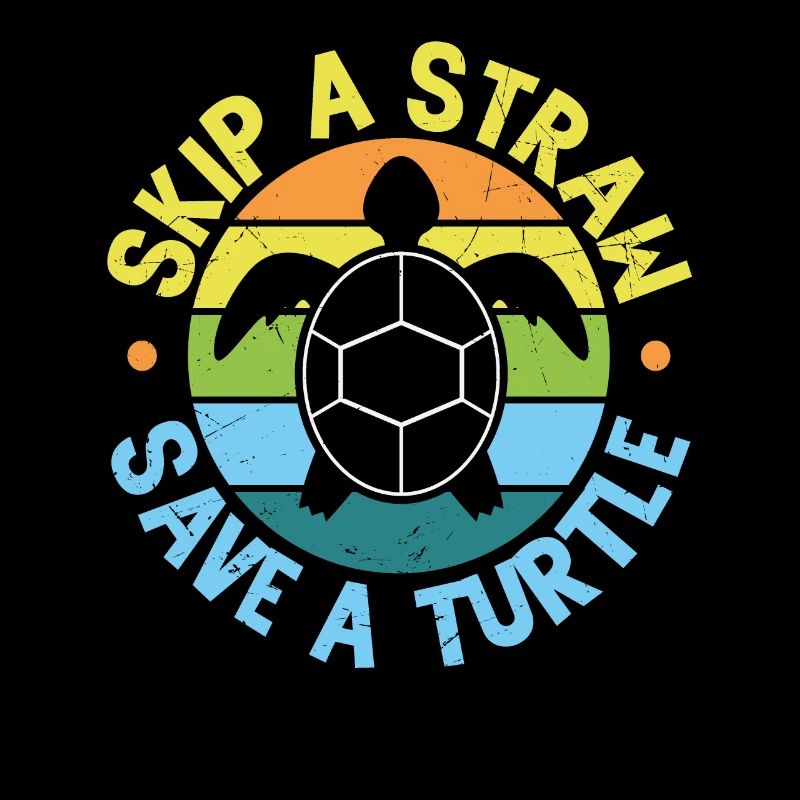 Skip A Straw Save A Turtle Turtles Lover Gifts