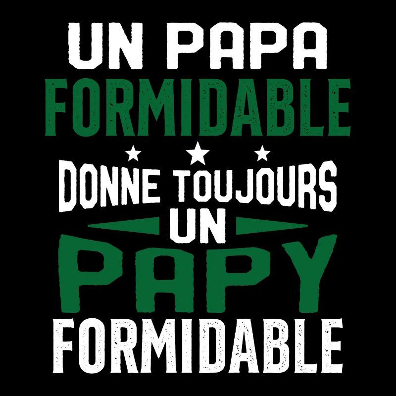 Un papa formidable donne Papy Cadeau formidable