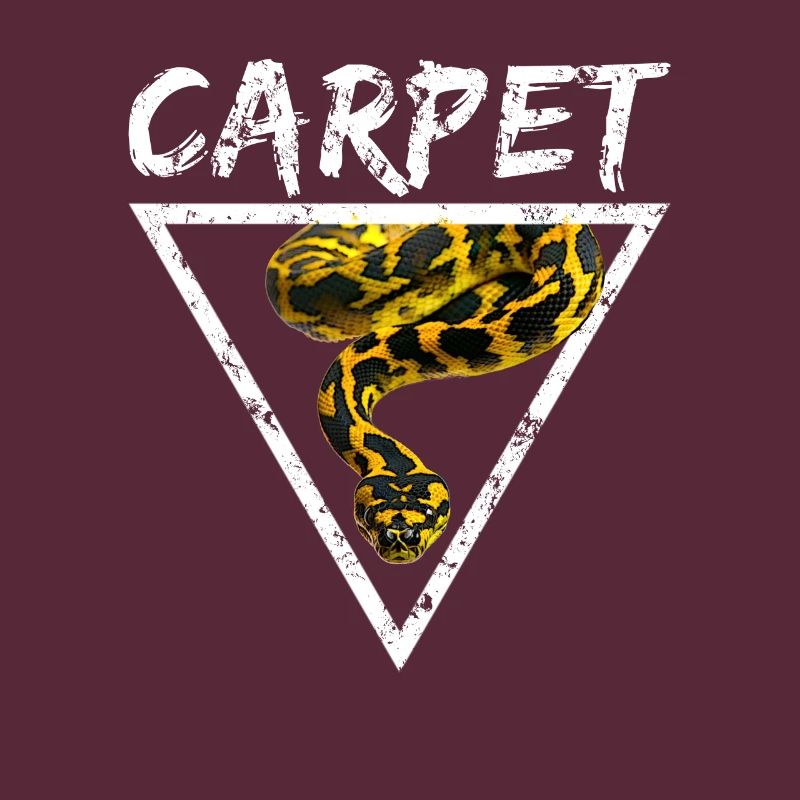 Tapis Python Geometric Snake Owner
