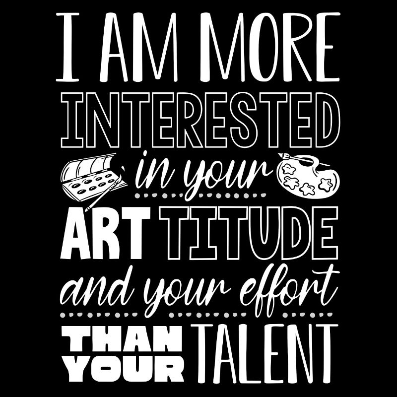 Professeur d’art, intéressé par l’effort d’artitude