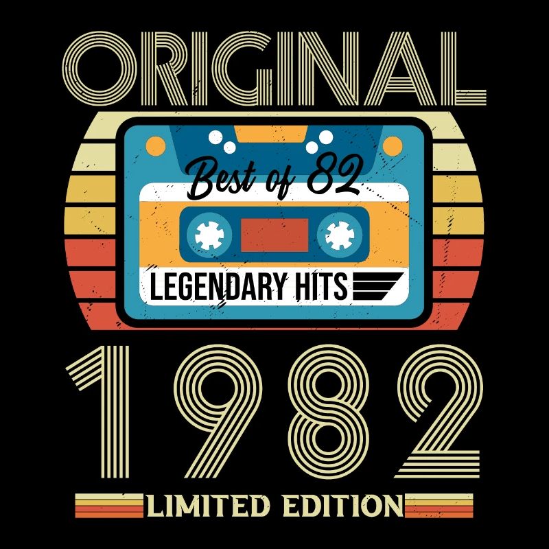 Cadeau D’anniversaire Vintage 1982 Édition Limitée