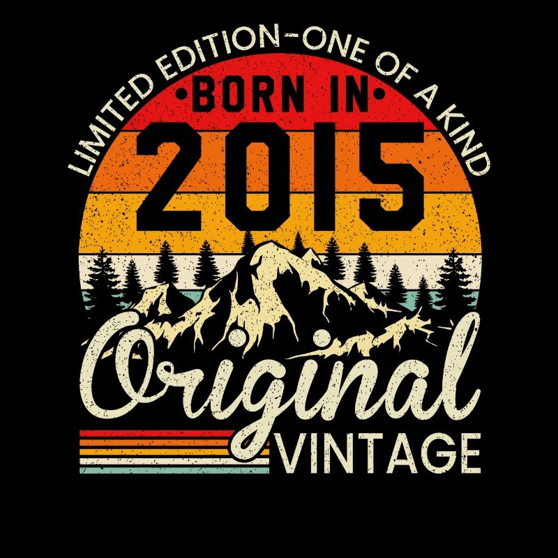 Unique in its kind born in 2015 Original vintage