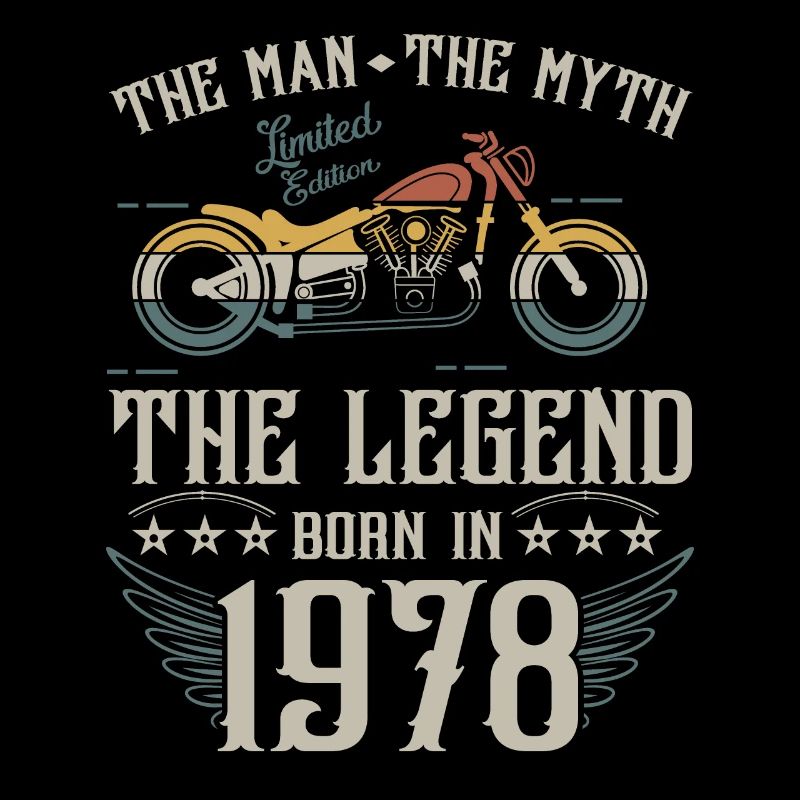 Der Mann der Mythos Die 1978 geborene Legende Geschenk