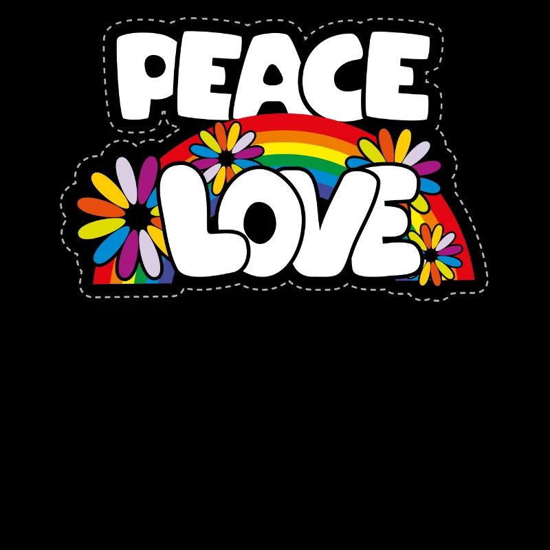 Friedensliebe Hippie