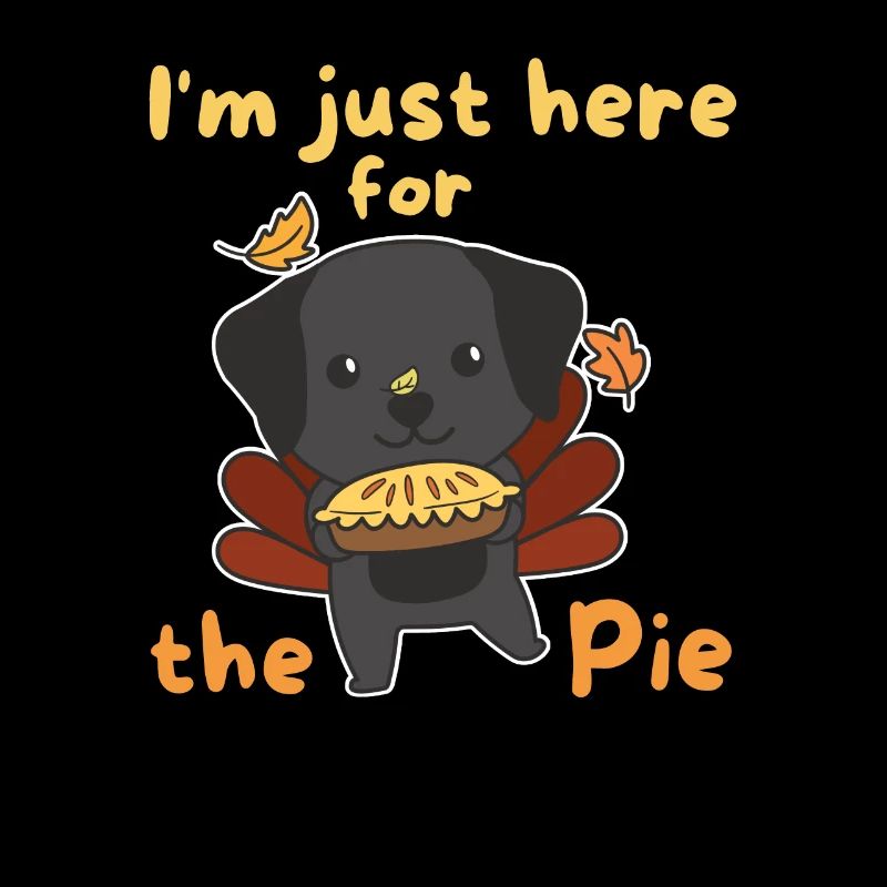 thanksgiving day outfits Truthahn Labrador mit Pie