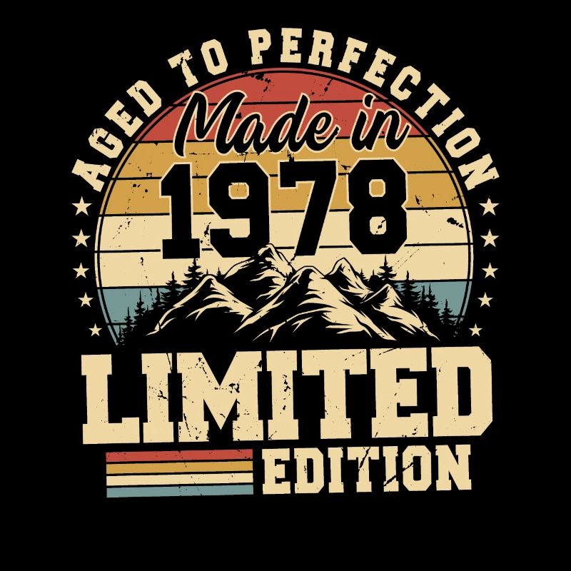 Perfekt gealtert Hergestellt 1978