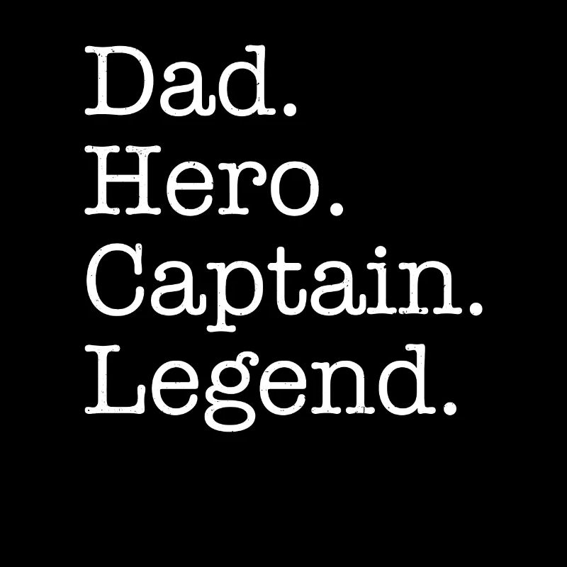Dad Captain Humor Gift Marine