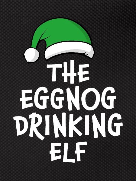 The EggNog Drinking Elf