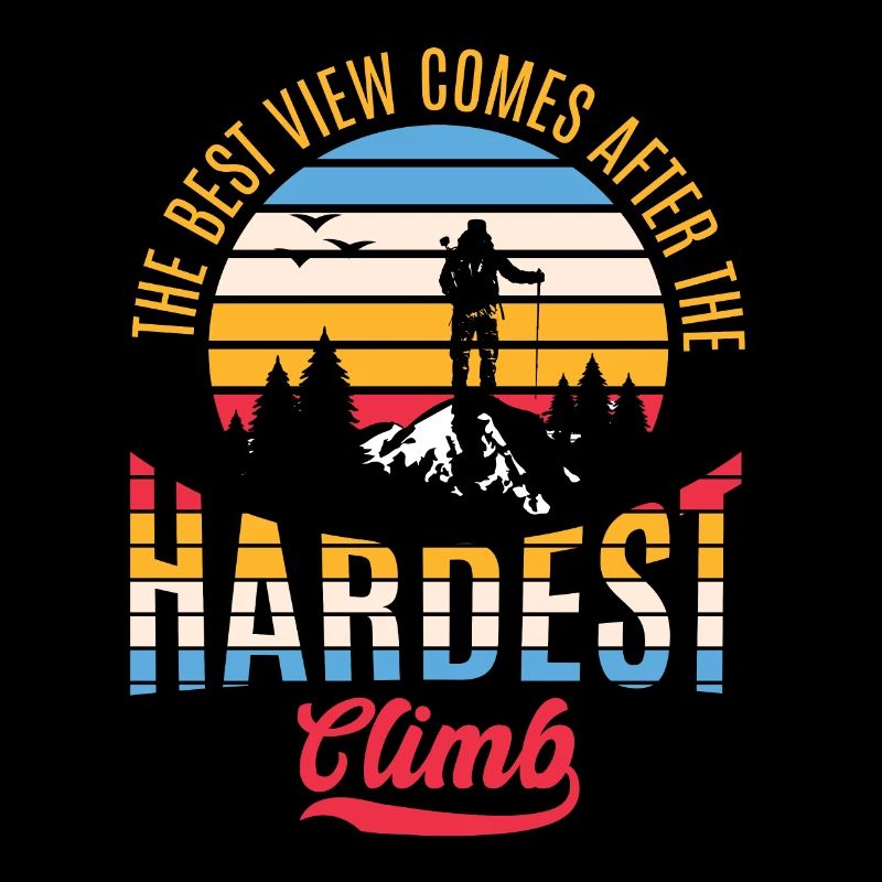 Wanderer Bergsteiger Kletterer Berge