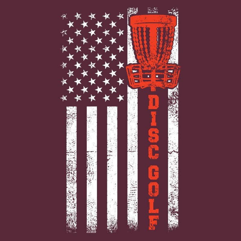 Disc golf, disc golf drapeau américain