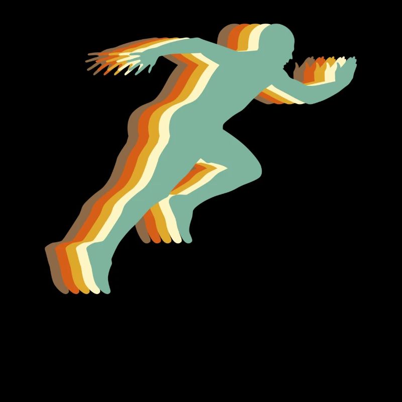 Running Retro Racing Running Runners