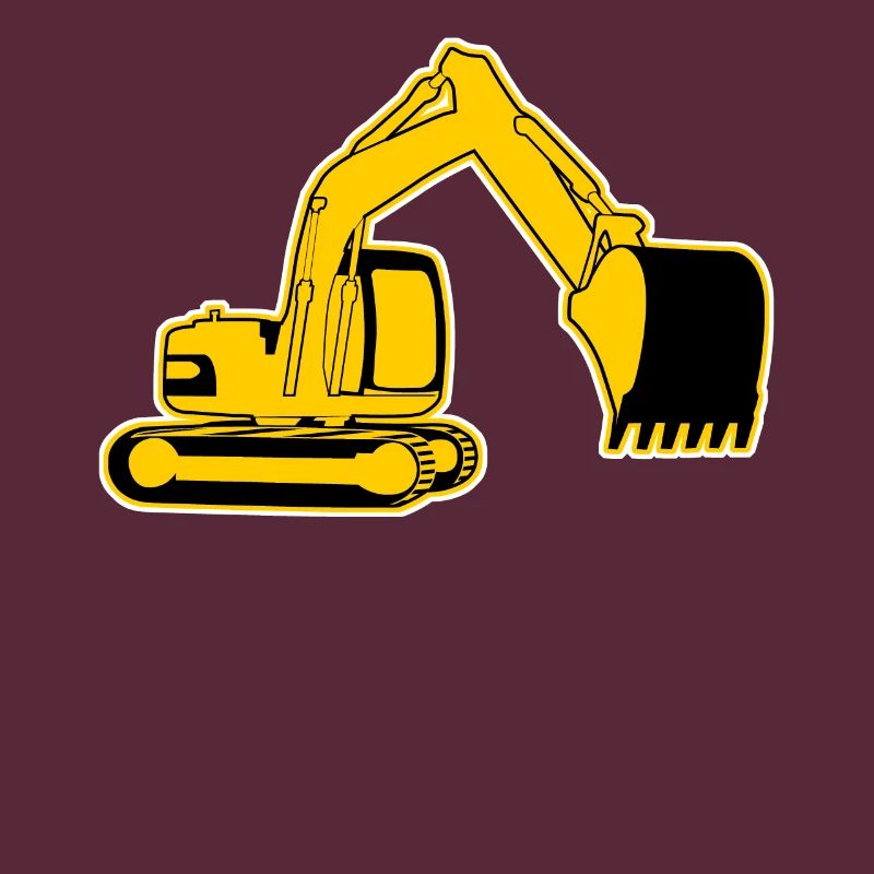 Baggerfahrer Bagger Baustelle Bauleiter