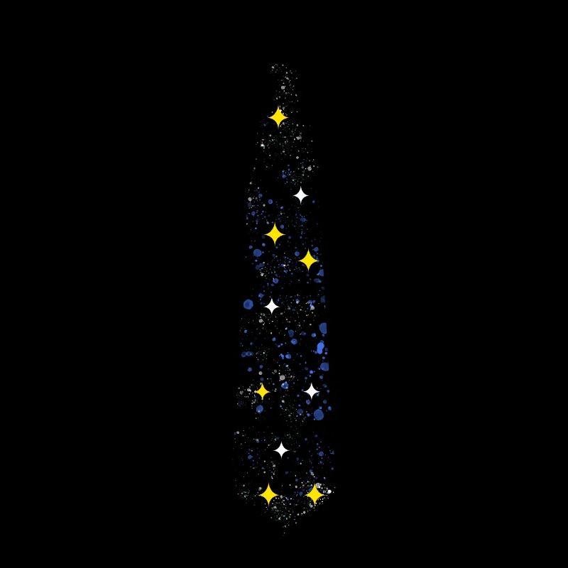 Tie Stars Space Space
