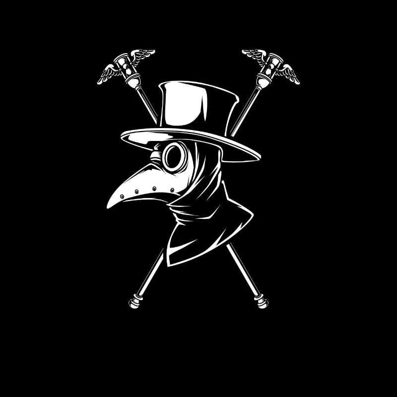 Stäbe des Pestdoktor