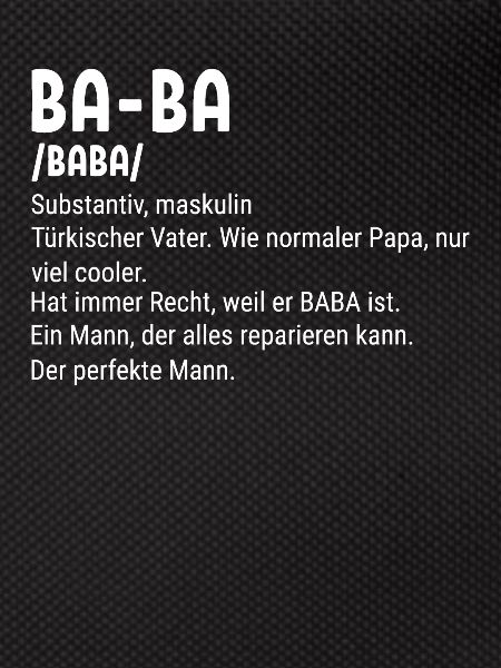 Baba Turkish Father Baba