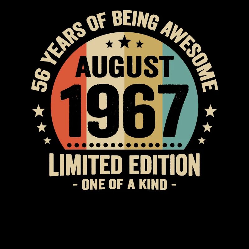 August 1967 56 Jahre Jubiläumsgeschenk