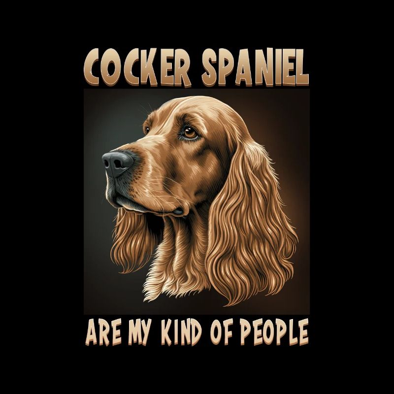 Dog saying Cocker Spaniel for dog lovers