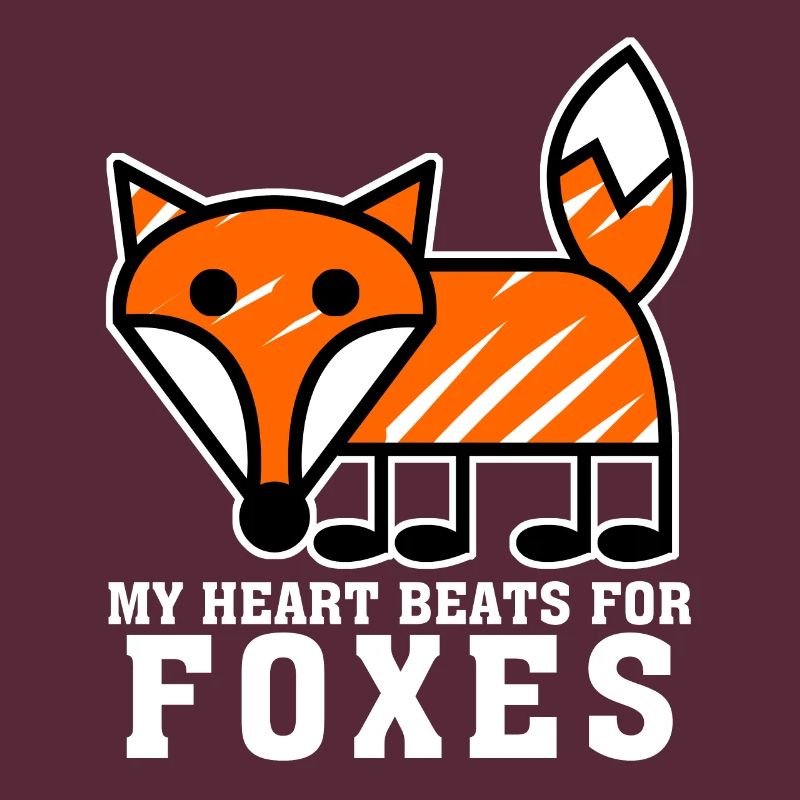 Fuchs Spruch mit Rotfuchs