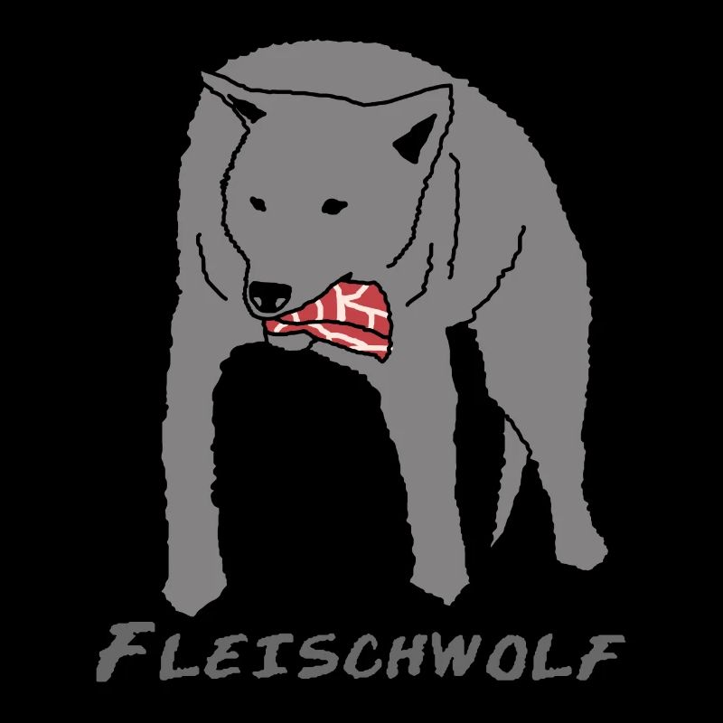 Wolf Grilling BBQ Steak Meat